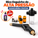 Bico Esguicho de Alta Pressão Mangueira Ducha 6 Formas Jato Bico Com Armazenamento Espuma