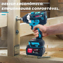 ~ Chave de Impacto Sem Fio Brushless 68V Profissional + 2 BATERIAS DE BRINDE!