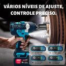 ~ Chave de Impacto Sem Fio Brushless 68V Profissional + 2 BATERIAS DE BRINDE!