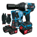~ Chave de Impacto Sem Fio Brushless 68V Profissional + 2 BATERIAS DE BRINDE!